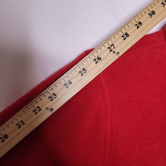 Alpine Design Fleece Jacket Womens XL Red, White Full Zip Ski - Picture 8 of 10